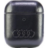 Audi Audi Leather Big Logo AirPods 1/2 kryt černý/černý AU-AP-GT/D3-BK
