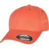 Flexfit Kšiltovka Flexfit 6277, vlněná česaná, 6 panelová COT556277q3312-spicy orang S-M Oranžová spicy