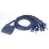 Aten CS-64US-AT KVM prepínač pre 4xPC s VGA a USB portami