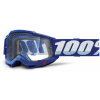 100% ACCURI 2 ENDURO MTB Goggle - Blue - Clear Lens