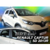 Plexi, ofuky Renault Captur 5D 2013 => přední + zadní