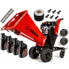 Cedrus RB04PRO-E spaľovací drvič 12000 W 12,50 HP 6 l (Cedrus RB04 PRO-E Skartovač štiepkovač 15 cm VÝKONNÝ + ŠTARTOVACÍ BALÍK!!!)