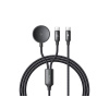 Kábel MCDODO CA-4210 USB-C 1,2m Black + nabíjačka na Samsung Watch