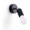 Sollux Lighting Fornes nástenná lampa 1x60 W čierna SL.1120