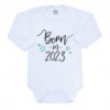 Body s potlačou New Baby Born in 2023 Biela 80 (9-12m)