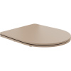 Mexen deska s pomalým zatváraním slim, duroplast, cappuccino mat - 39740064