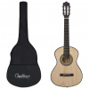 vidaXL Klasická gitara pre začiatočníkov a deti s taškou 1/2 34