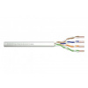 DIGITUS CAT 5e U-UTP installation cable, 100 MHz Dca (PVC), AWG 24/1, 500 m paper box, sx, grey (DK-1514-VH-5)