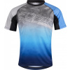 dres FORCE MTB CORE, šedo-modrý Velikost: S