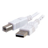 C2G - Kabel USB - USB (M) do USB typ B (M) - USB 2.0 - 3 m - bílá 81562