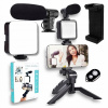 Ručný stabilizátor Viz4 Vlogging Kit 01LM čierny