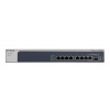 NETGEAR XS508M Nespravované 10G Ethernet (100/1000/10000) Šedá, Stříbrná