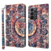 Peňaženkové 3D puzdro na Samsung Galaxy A24 - Colorful Mandala