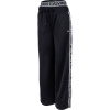 Calvin Klein KNIT PANT čierna,sivá Dámske nohavice M