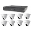 Kamerový set 1x AVTECH DVR DGD1009AV a 8x 2Mpx Dome kamera AVTECH DGC1004XFT + 4x napájací zdroj ZADARMO!