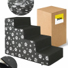 Domarex 4 schodíky pre psov 40 cm 20 kg (SCHODY PSA SCHODY RAMPA PODESTA 4 SCHODY 40 cm STABIL)