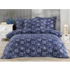 Brotex Francouzské povlečení Satén 220x200, 70x90cm Mirabel blue