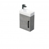 Swiss aqua technologies Koupelnová skříňka s umyvadlem SAT Cube Way 40x47,5x20 cm beton mat CUBE320401DCBE