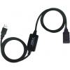 PremiumCord USB 2.0 repeater a predlžovací kábel A/M-A/F 10m