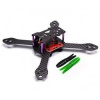 Reptile Martian III 250mm - 4-osý karbonový rám (3,5mm) + distribuční deska pro FPV