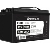 GREEN CELL 90Ah Batéria AGM CUBE IP54 12V VRLA GEL DEEP CYCLE