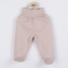 Dojčenské polodupačky New Baby Classic II s ružovými pruhmi