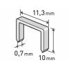 Spony 10mm, 11,3x0,52x0,70mm, balenie 1000ks, EXTOL PREMIUM