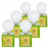 Solárne svietidlá - 6 x Solárne lampa Záhradná guľa s guľa 30cm biela (Solárne svietidlá - 6 x Solárne lampa Záhradná guľa s guľa 30cm biela)