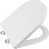 Aqualine JALTA WC sedátko, Soft Close, biela PBS103