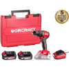 Skrutkovač Worcraft CHD-S20LiBCM ShareSYS, 20V, 60Nm, 2x Li-ion 2 Ah, 1x nabíjačka, bezuhlíkový, SET
