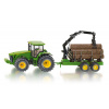 Siku Farmer 1954 traktor s lesným prívesom 1:50