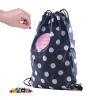 PIXIE CREW vak na chrbát Modrý s Bielym Bodkom