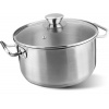 Kastról MagicHome Chloe, hrniec, 22 cm, 4 lit., so sklenenou pokrievkou, nerez