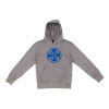 INDEPENDENT mikina - Vintage Bar Cross Hood Concrete Grey (CONCRETE GREY) veľkosť: 8-10