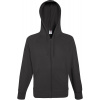 Fruit of the Loom F.O.L. | Lightweight Hooded Sweat Jacket Pánska mikina s kapucňou_16.2144 Farba: light graphite, Veľkosť: S