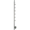 CROSO sloupek pro montáž na zeď, 1200 mm, včetně 6 příčných držáků, nerez V2A