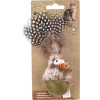 Flamingo Natura Delight Elektronická hračka pro kočky 11 cm
