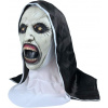 Maska Halloween - LATEXOVÁ VALAK NUN HORROR MASKA NA HALLOWEEN (Latexová maska hororu Valak Nun na Halloween)