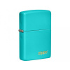 Zippo 26952 Flat Turquoise Zippo Logo