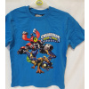 TRIČKO SKYLANDERS SWAP FORCE Wash Buckler+Punk Shock / Magna Charge + Slobber Tooth / Blast Zone+Turbo Jet Vac Farba: svetlomodrá, Veľkosť: 8 ROKOV=VÝŠKA 128 cm
