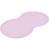 Trixie Silikónová podložka pod misku s okrajom 48 x 27 cm ružová, Trixie