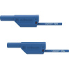 Schützinger VSFK 8500 / 1 / 50 / BL bezpečnostné meracie káble [4 mm zástrčka - 4 mm zástrčka] 50.00 cm modrá 1 ks; VSFK 8500 / 1 / 50 / BL