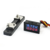Voltmeter + Ampérmeter kombinovaný 0 V - 100 V s 50A bočníkom