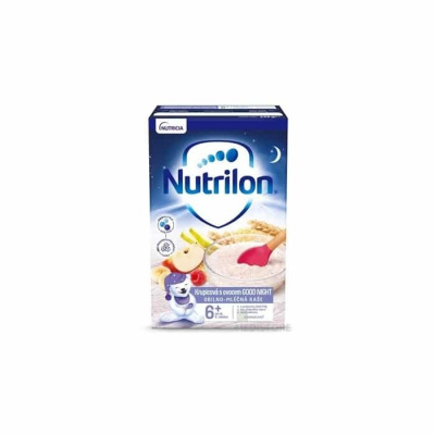 Nutrilon obilno-mliečna kaša krupicová s ovocím GOOD NIGHT , 1x225 g