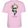 pánske tričko POWELL PERALTA MIKE MCGILL SKULL AND SNAKE PINK XL