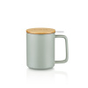 Kusmi Tea Hrnček na čaj s nerezovým sitkom, 0,48 l, svetlo zelená 5000000855