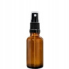Sklenená fľaša HNEDÁ s ROZPRAŠOVAČOM 100ml