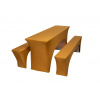 TENTino Elastický poťah STANDARD na pivný set 200x50 - 200x70 cm Farba obrusu: ZLATÁ / GOLD