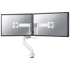 Neomounts DS75-450WH2 2-násobný stolový držiak monitoru 43,2 cm (17) - 81,3 cm (32) výškovo nastaviteľný, sklápajúci, nakláňací, otočný; DS75-450WH2
