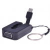 PREMIUMCORD Adaptér USB 3.1 Typ-C male na VGA female,zasunovací kabel a kroužek na klíče ku31vga06